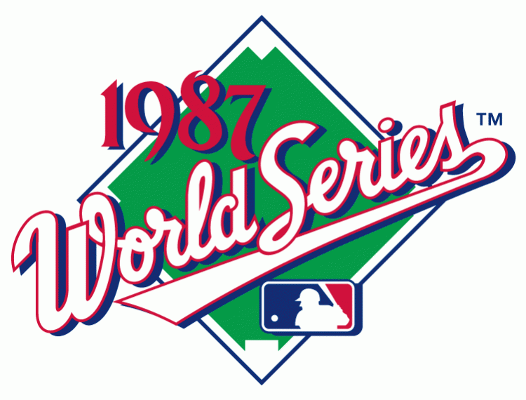MLB World Series 1987 Primary Logo iron on transfers for clothing